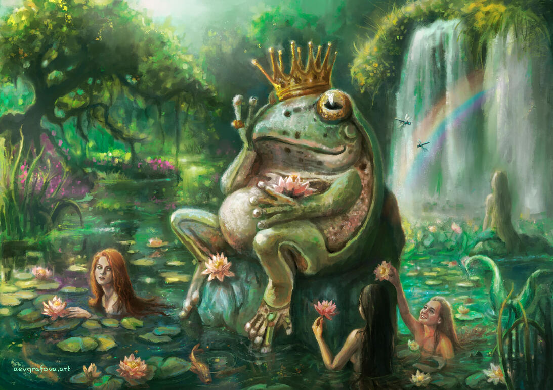 Secret Lake - Book Illustration